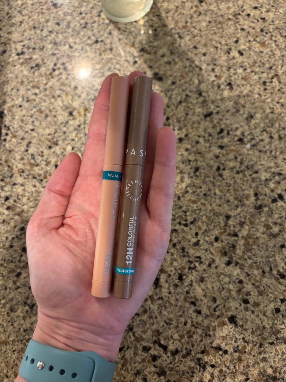 Sephora 12H Colorful Waterproof Eye shadow stick & liner lot of 2